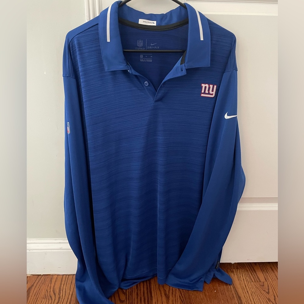 New York Giants longs sleeve Nike polo
